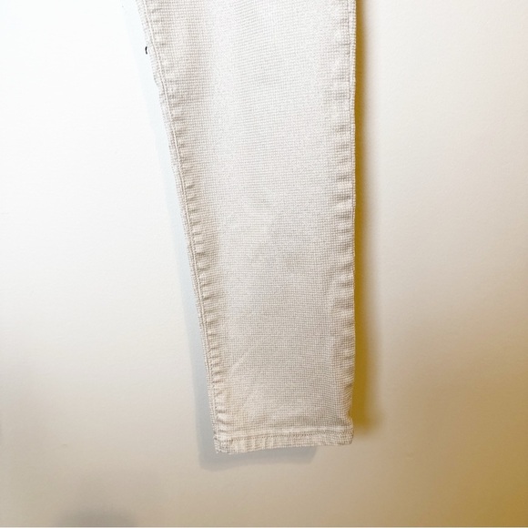 Bevy Flog Shely Metallic Champagne Snake Reptile Print Drawstring Pants 29 - Picture 4 of 13